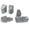 Global Door Controls Amarlite Style 3/4 in. Left Hand Offset Door Pivot Hinge Set for Adams Rite Type Storefront Door in Aluminum TH1112-LH-AL - alternate 4